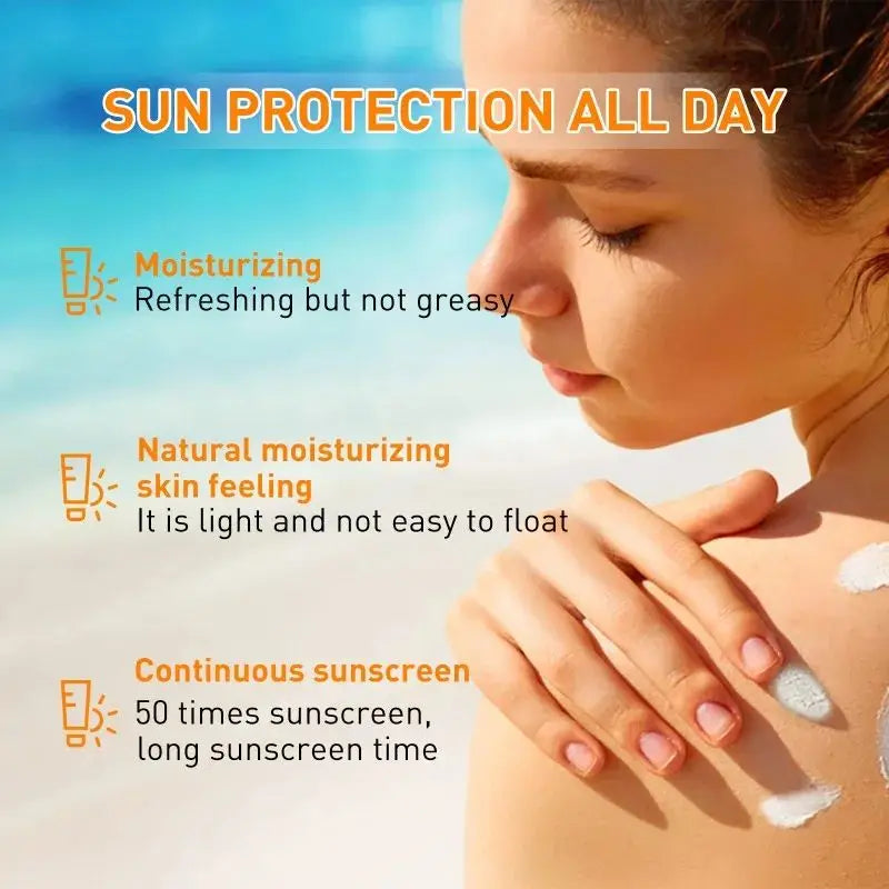 Original Facial Body Sunscreen Whitening Sun Cream Sunblock Skin Protective Cream Anti Sun Facial Protection Cream SPF 50