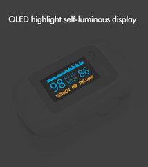 Portable Professional Finger Oximeter Digital Finger Pulse Oximeter OLED Blood Oxygen Heart Rate Health Diagnostic Monitor Tool - Beauty-health Online Shop