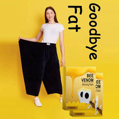 Bee Venom Patches Fast Burning Bee Venom Slimming Patch Improve Stomach Fat Effective Detox Sticker for Female Male Body Care