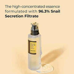 Snail Mucin 96% Korean Skin Care Facial Essence Fading Fine Lines Repair Essence Firming Facial Snail Brightening Anti-Aging