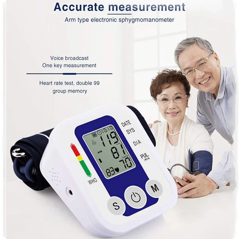 Health Care LCD Blood Pressure Monitor - Beauty-health Online Shop