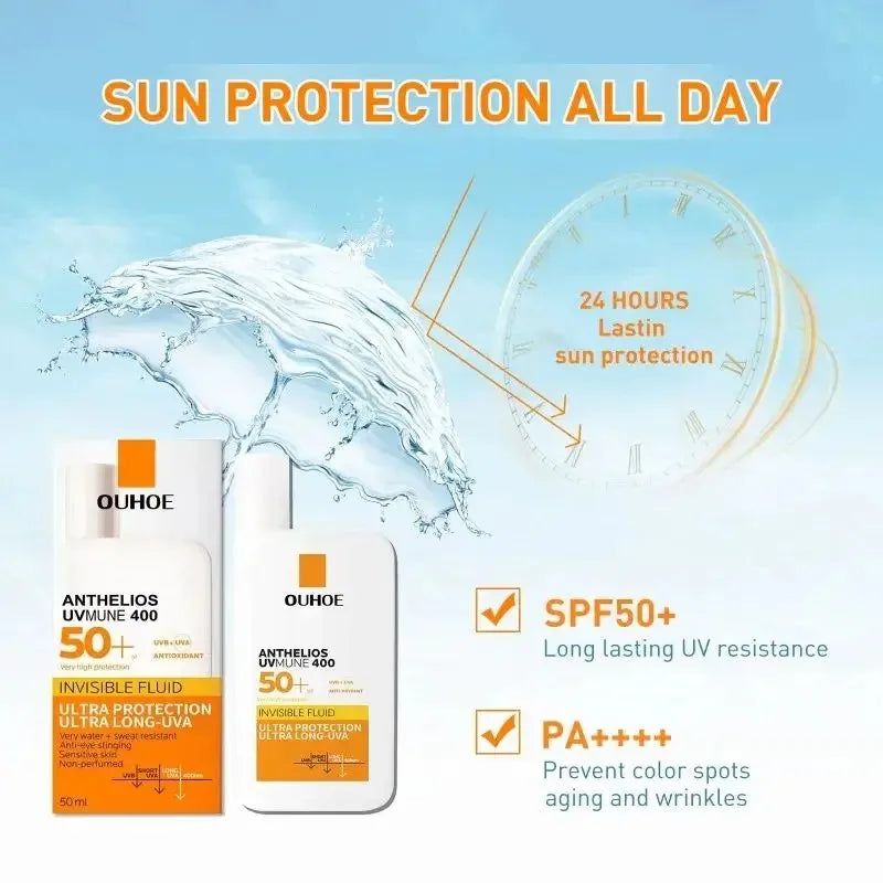 Original Facial Body Sunscreen Whitening Sun Cream Sunblock Skin Protective Cream Anti Sun Facial Protection Cream SPF 50