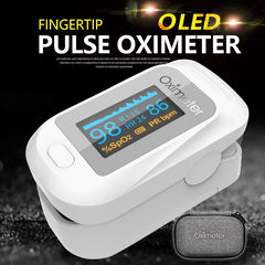 Portable Professional Finger Oximeter Digital Finger Pulse Oximeter OLED Blood Oxygen Heart Rate Health Diagnostic Monitor Tool - Beauty-health Online Shop